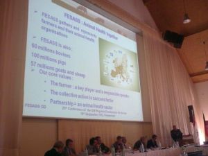 FESASS-Präsident Delmotte auf der Konferenz der OIE-Regionalkommission für Europa in Fleesensee