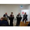 Auf dem Podium (v.l.n.r.): Peter Jahr, Ulrike Müller, Martin Häusling und Reimer Böge